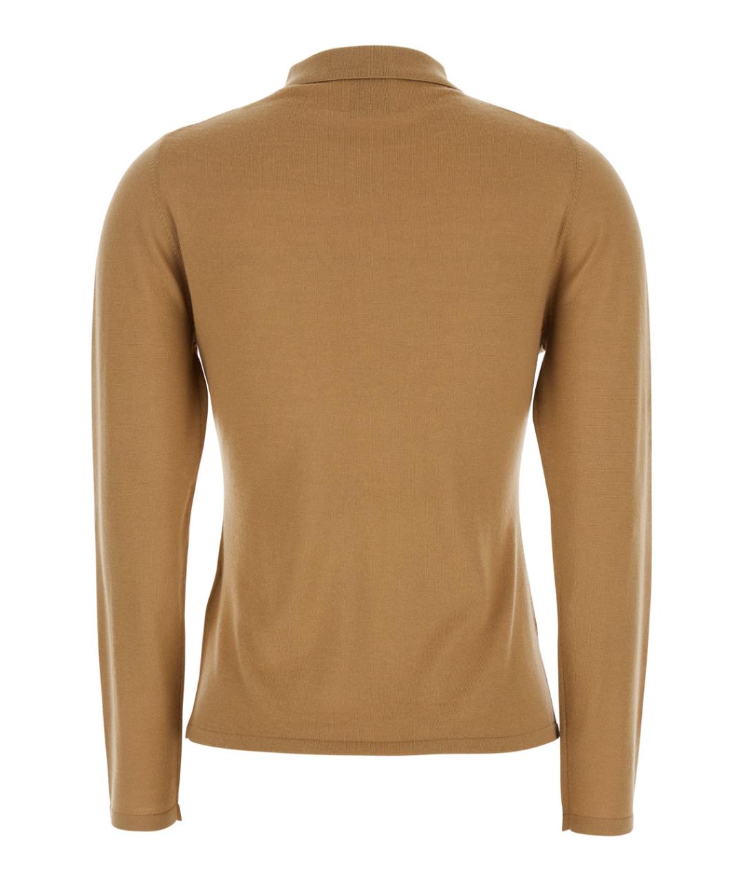 ALLUDE Бежевый шерстяной джемпер / свитер, фото 2