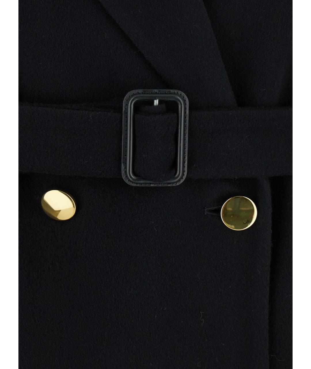 TAGLIATORE Черное шерстяное пальто, фото 3