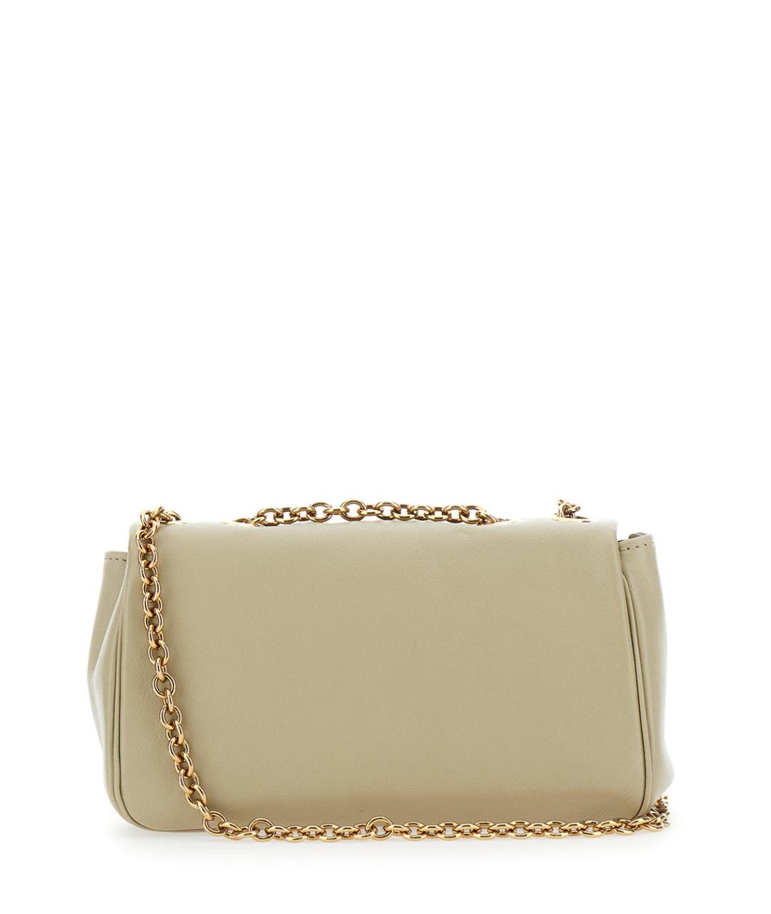 CHLOE Бежевая кожаная сумка через плечо, фото 2