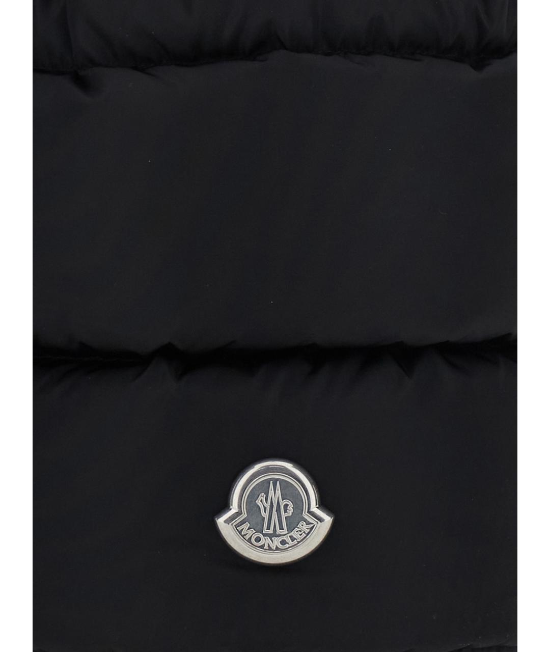 MONCLER Черная синтетическая сумка тоут, фото 3