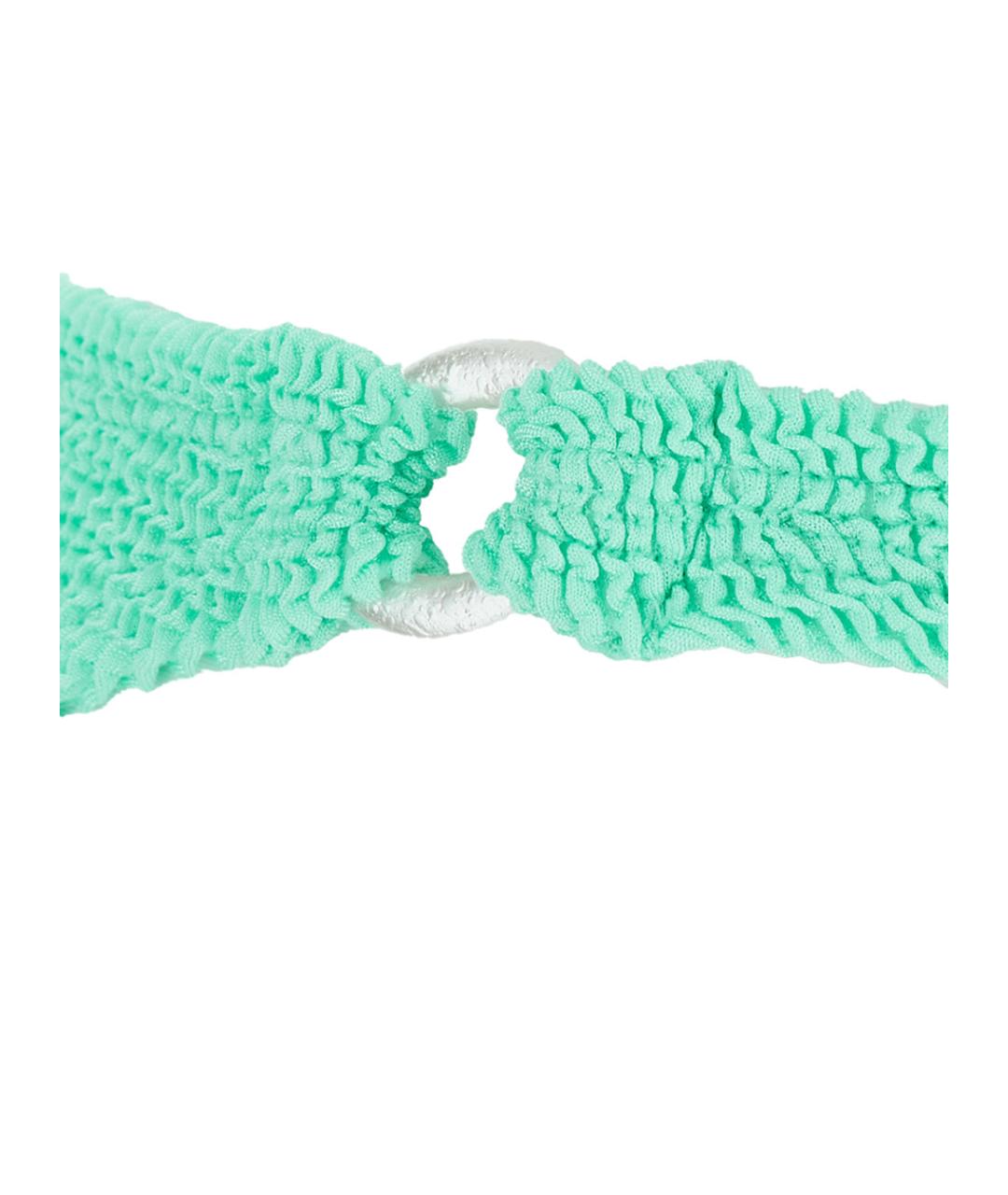 HUNZA G Зеленый полиамидовый купальник, фото 3