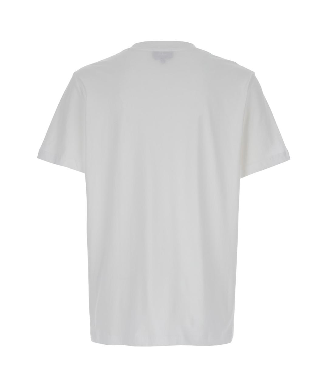 A.P.C. Белая хлопковая футболка, фото 2