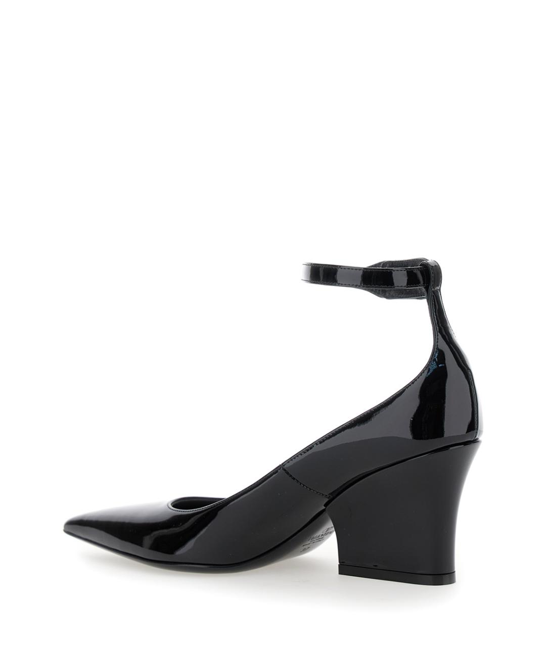 VALENTINO Черные кожаные туфли, фото 3