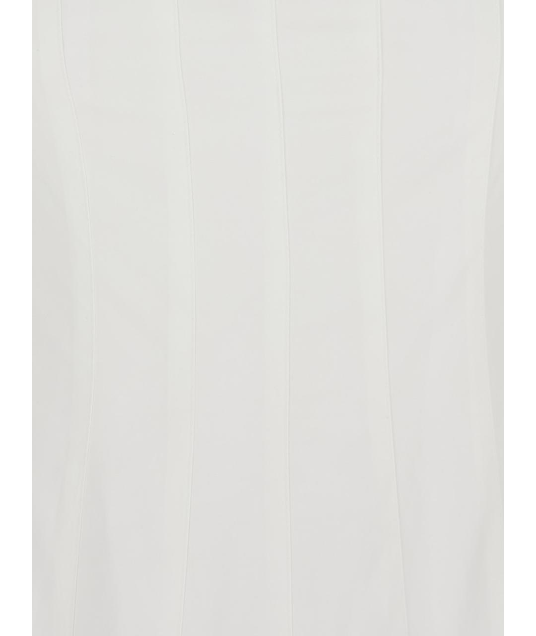 JACQUEMUS Белое хлопковое повседневное платье, фото 3