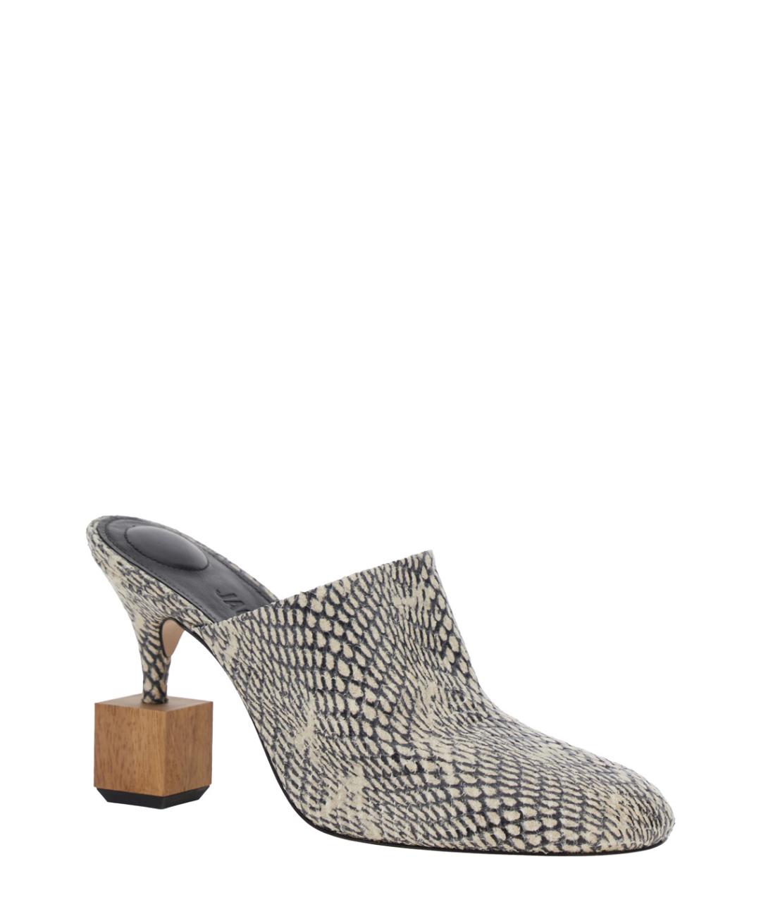 JACQUEMUS Мульти кожаные мюли, фото 2