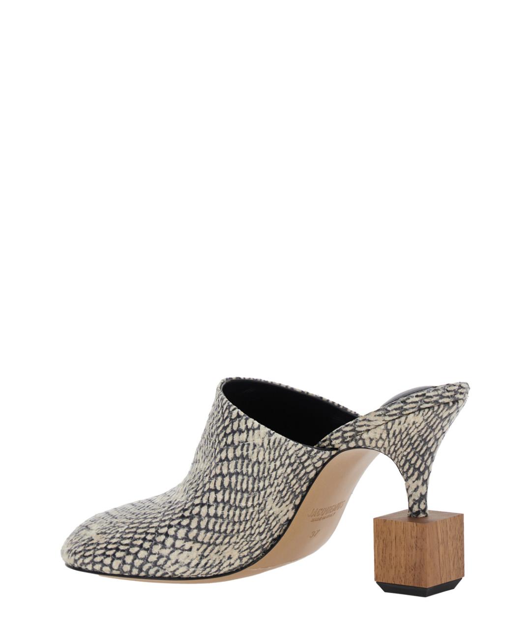 JACQUEMUS Мульти кожаные мюли, фото 3