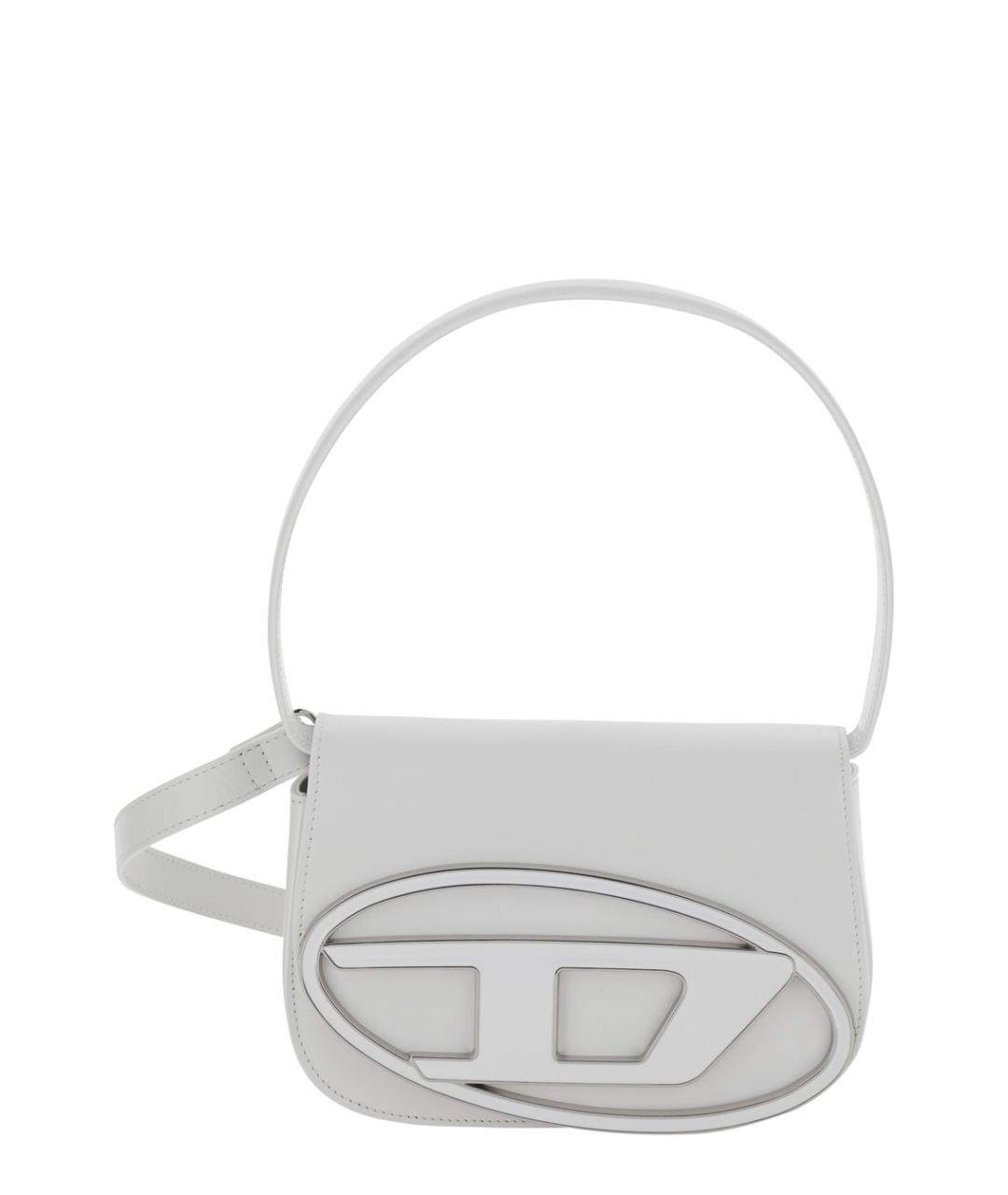 DIESEL Белая сумка через плечо, фото 1