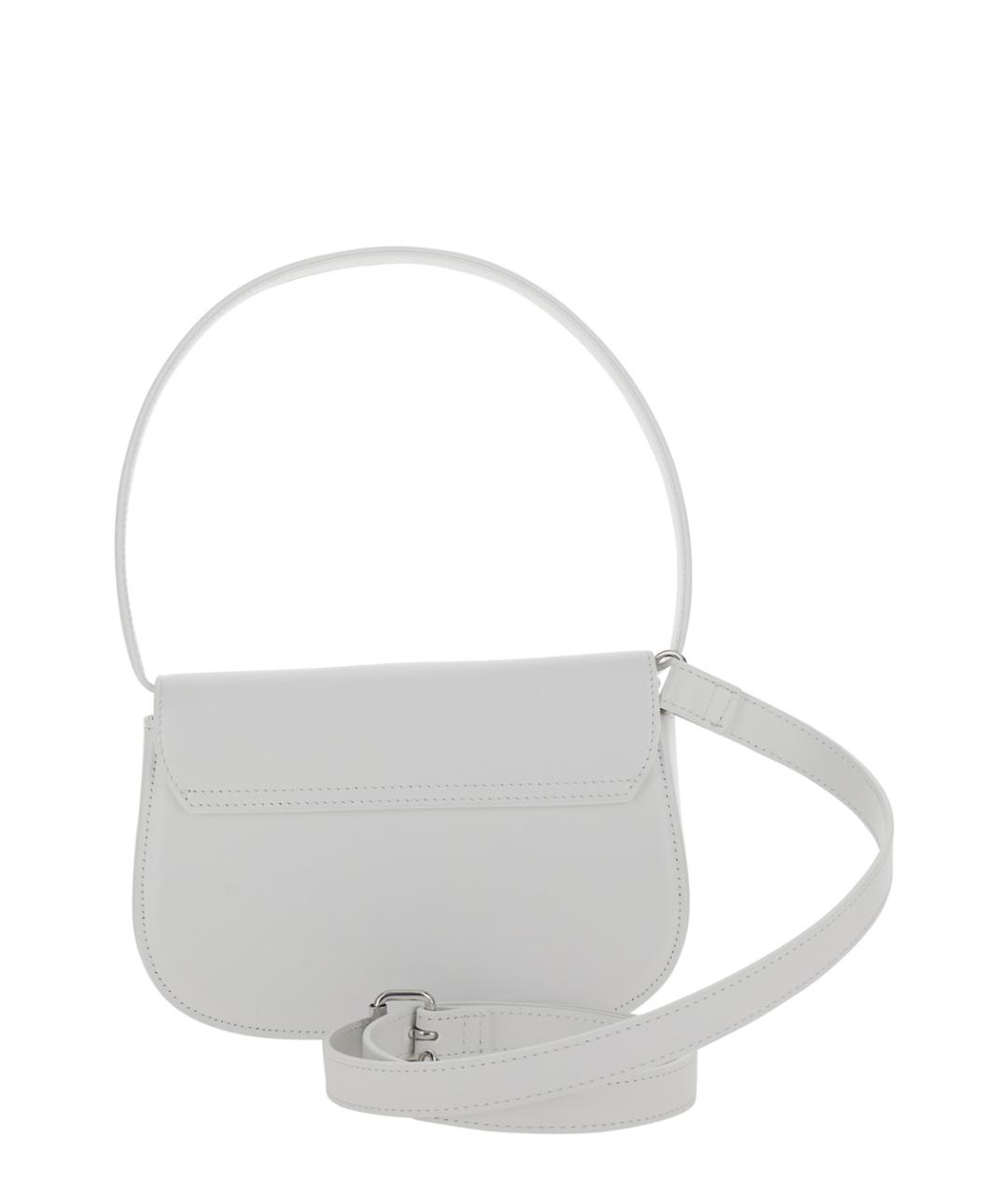 DIESEL Белая сумка через плечо, фото 2