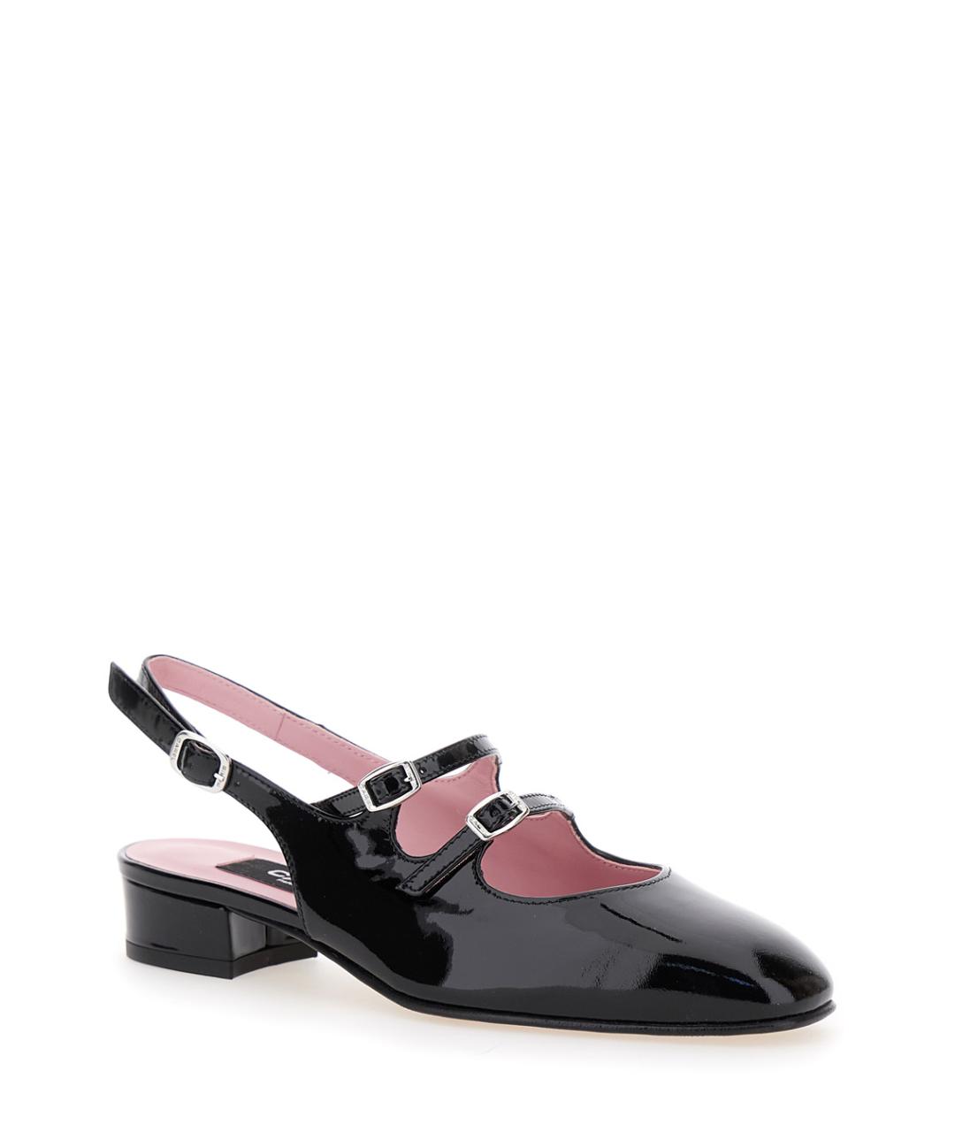 CAREL Черные кожаные туфли, фото 1