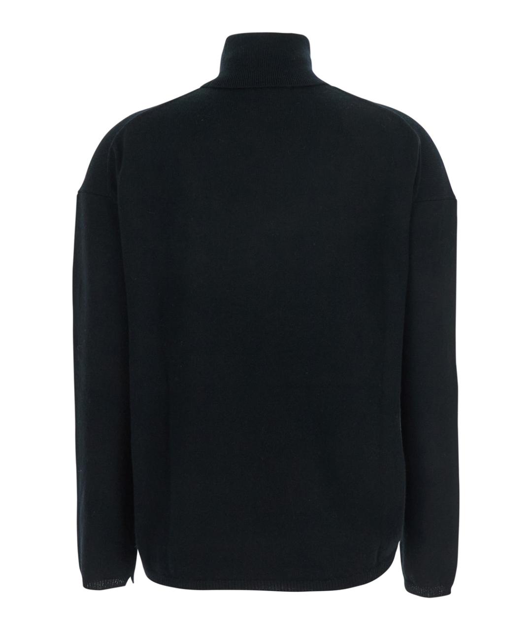 ALLUDE Черный кашемировый джемпер / свитер, фото 2