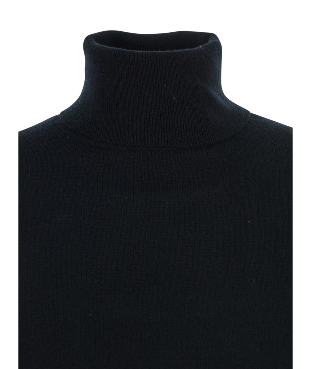 ALLUDE Черный кашемировый джемпер / свитер, фото 3