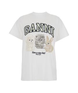 GANNI Футболка