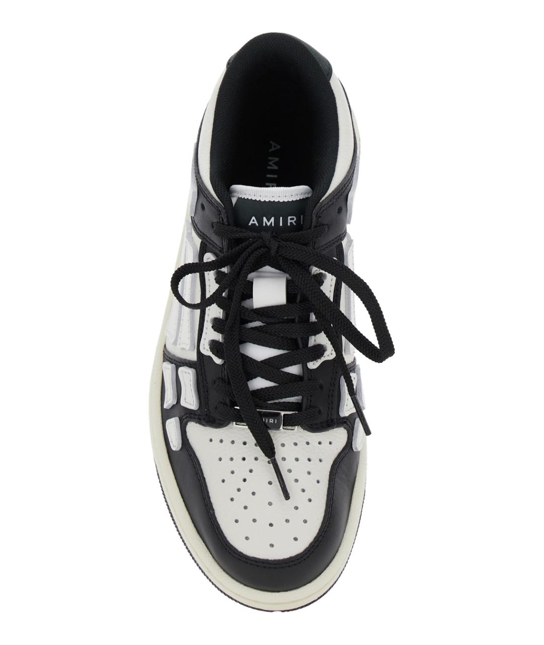 AMIRI Белые кожаные кроссовки, фото 3