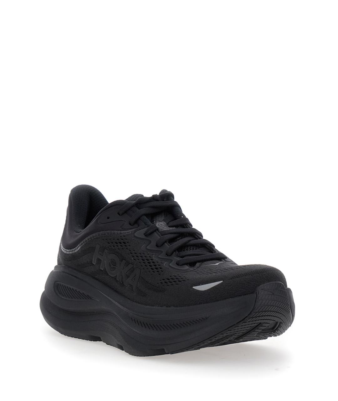 HOKA Черные текстильные кроссовки, фото 2