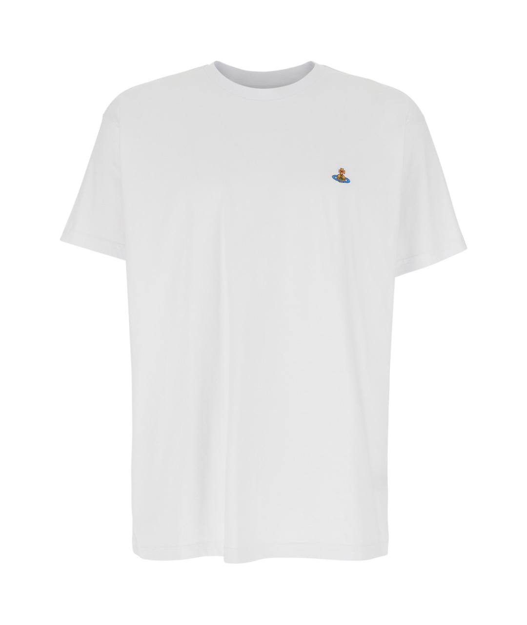 VIVIENNE WESTWOOD Белая хлопковая футболка, фото 1