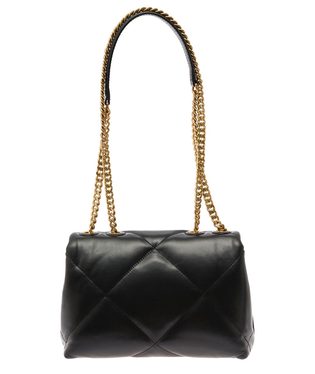 TORY BURCH Черная кожаная сумка через плечо, фото 4