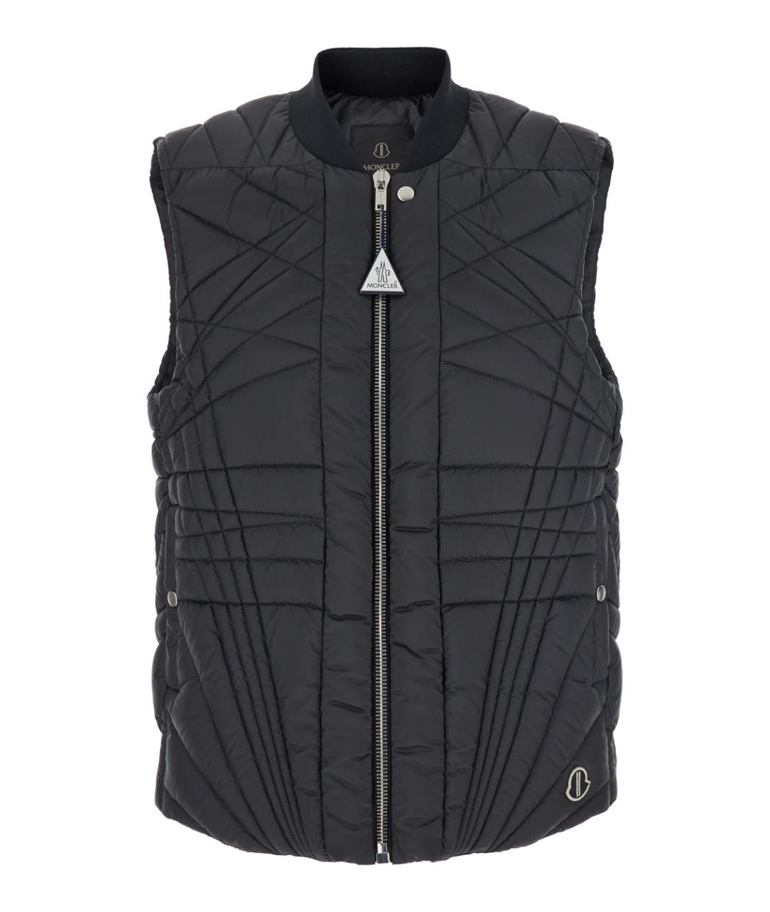 RICK OWENS Черный полиэстеровый жилет, фото 1