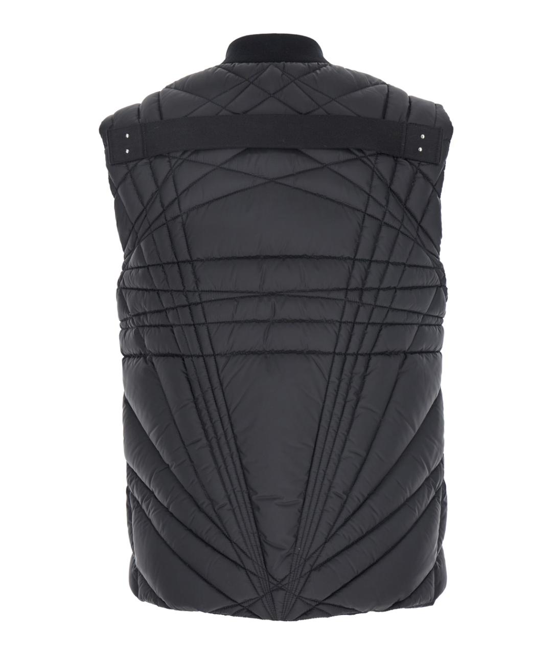 RICK OWENS Черный полиэстеровый жилет, фото 2