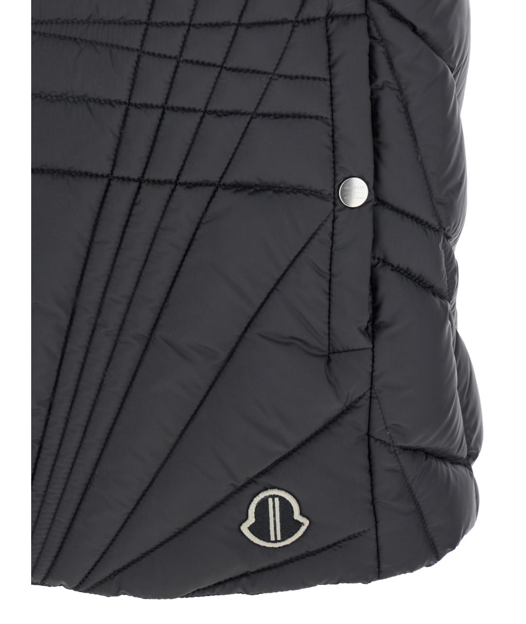 RICK OWENS Черный полиэстеровый жилет, фото 3