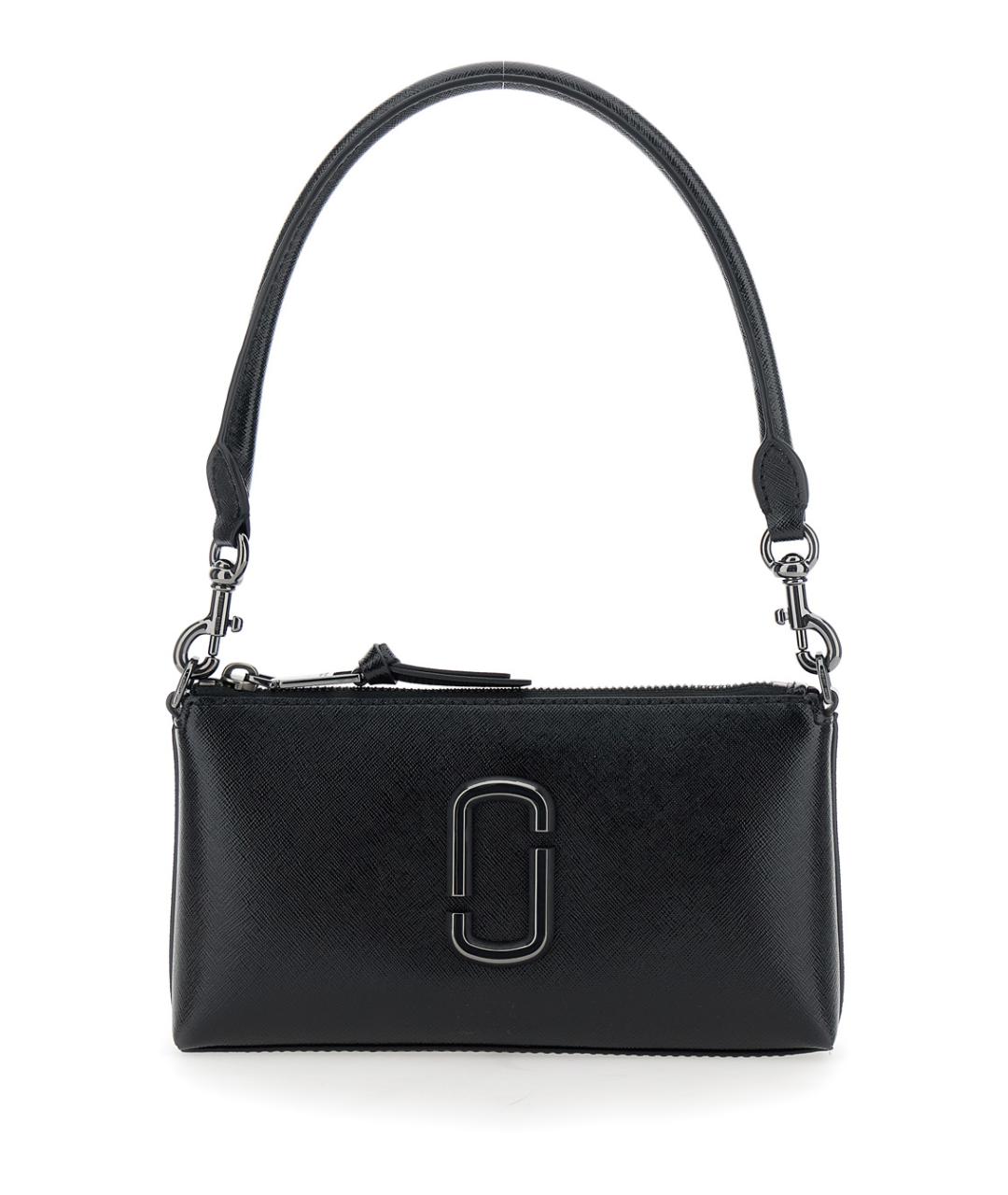 MARC JACOBS Черная кожаная сумка через плечо, фото 1