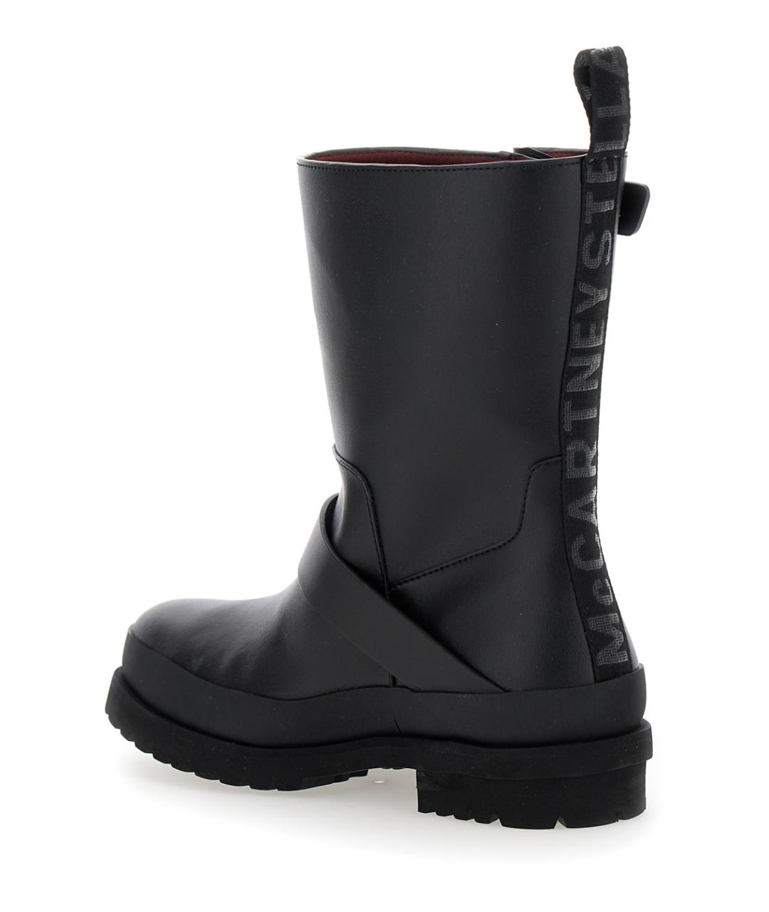 STELLA MCCARTNEY Черные синтетические ботинки, фото 3