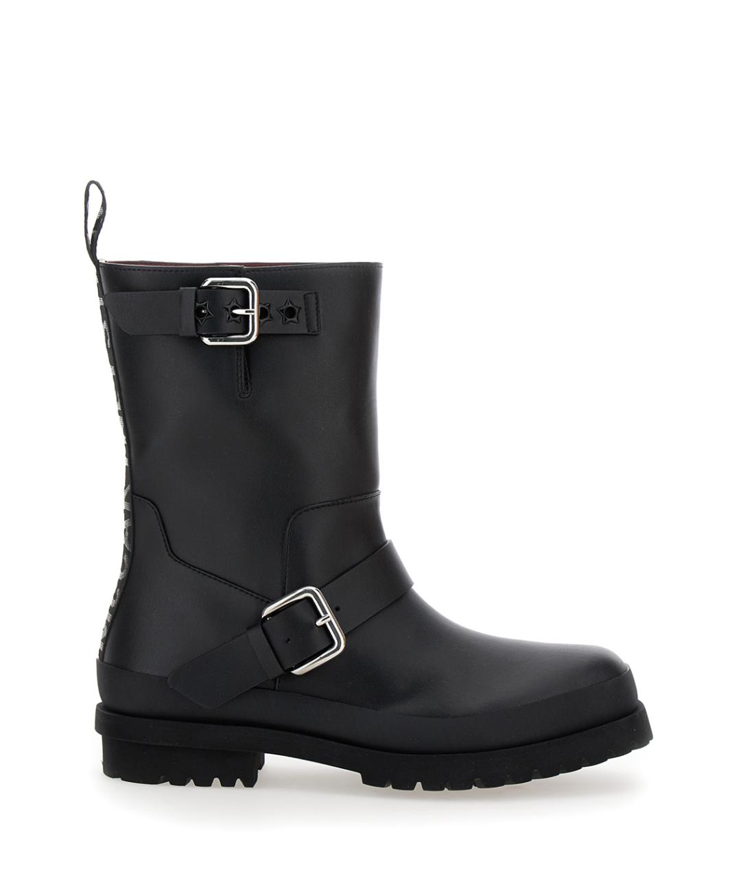 STELLA MCCARTNEY Черные синтетические ботинки, фото 1