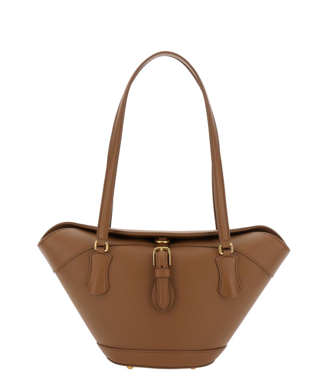 DOLCE&GABBANA Коричневая замшевая сумка через плечо, фото 1