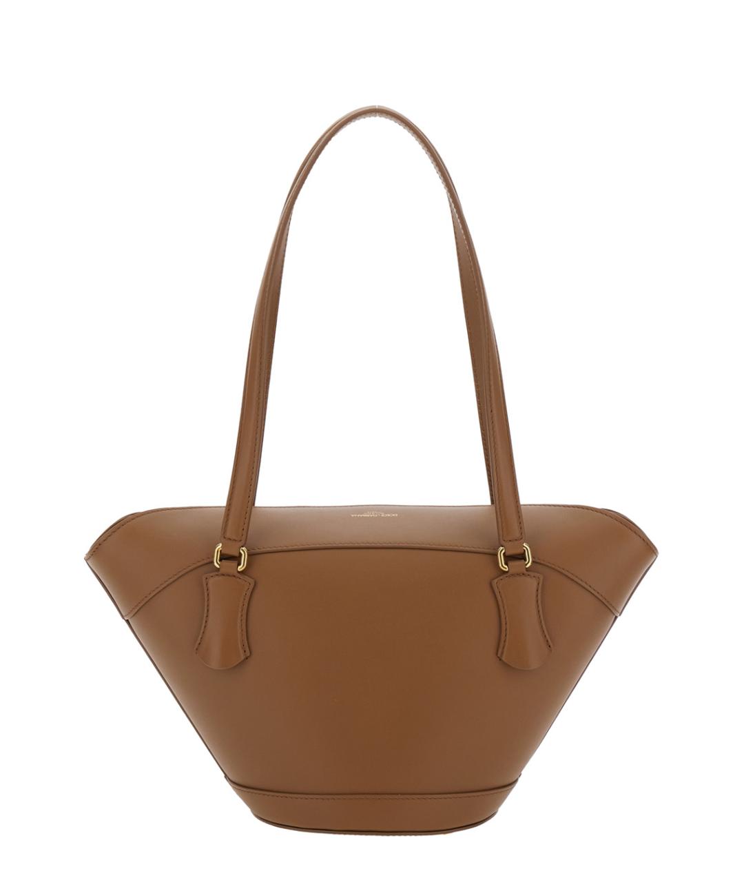 DOLCE&GABBANA Коричневая замшевая сумка через плечо, фото 2