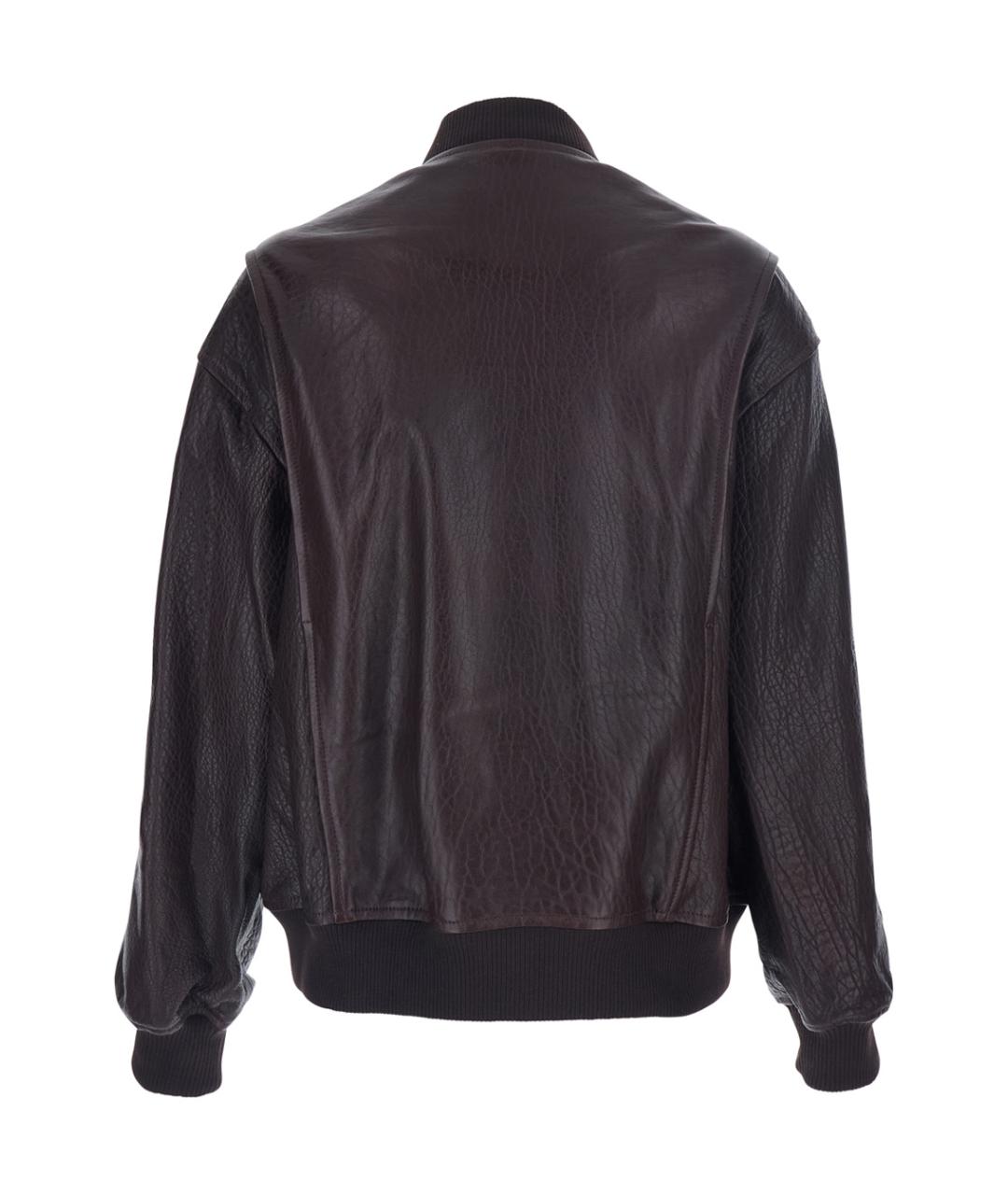 IVY OAK Бордовая кожаная куртка, фото 2