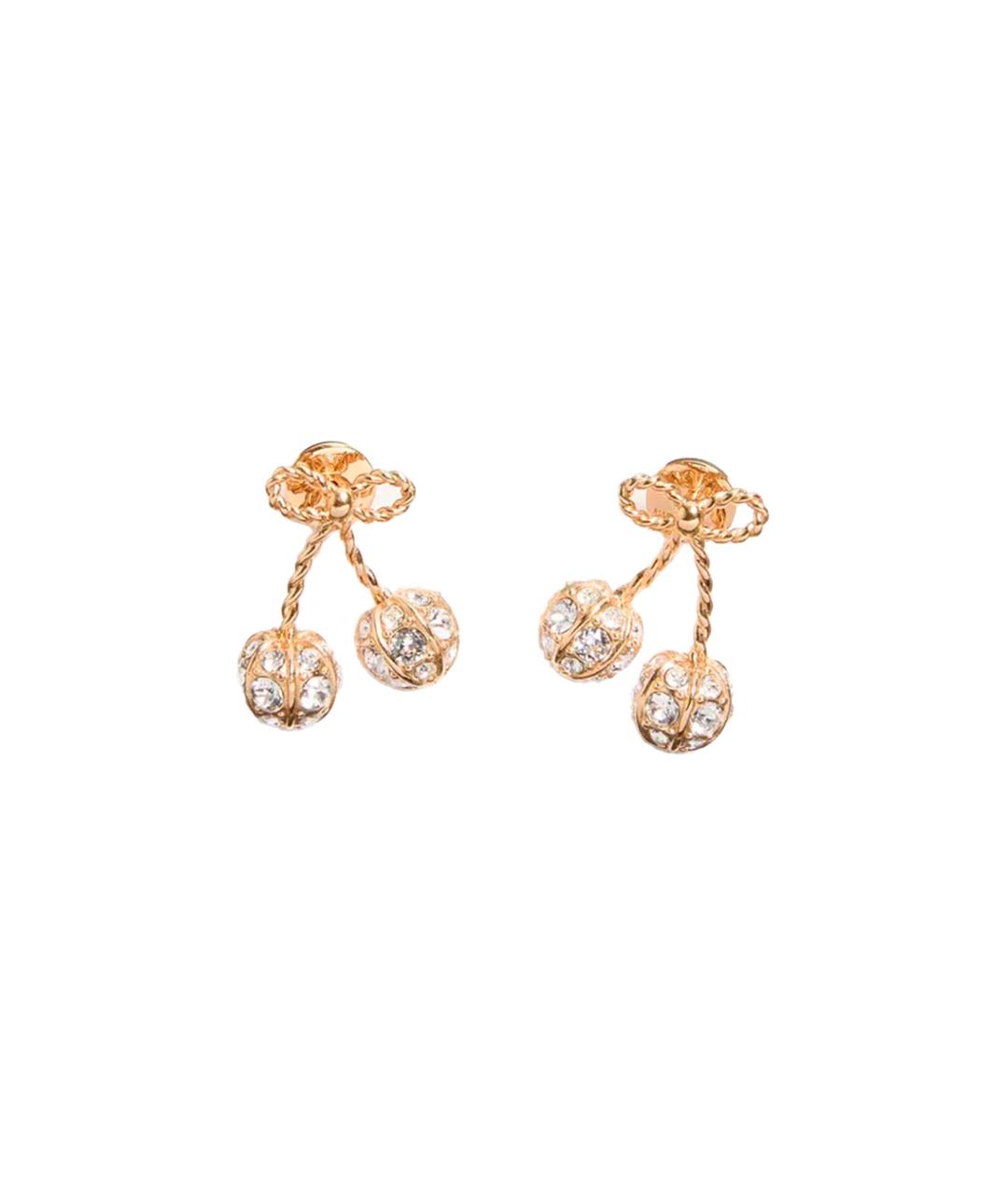 VALENTINO Золотые металлические серьги, фото 1