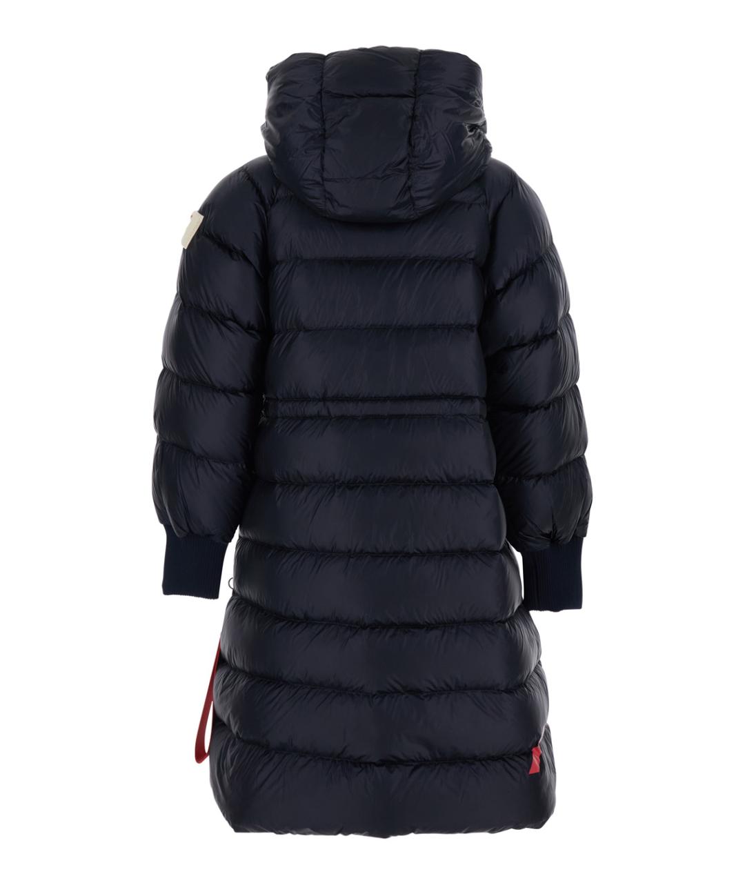 AFTER LABEL Темно-синий полиамидовый пуховик, фото 2