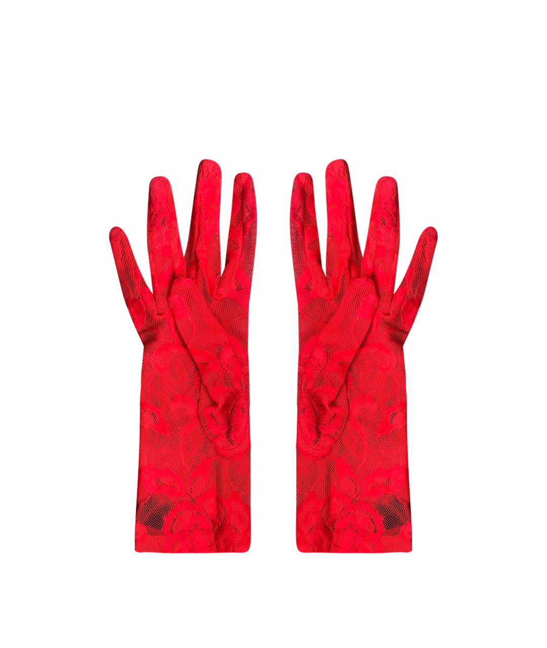 GUCCI Красные перчатки, фото 1