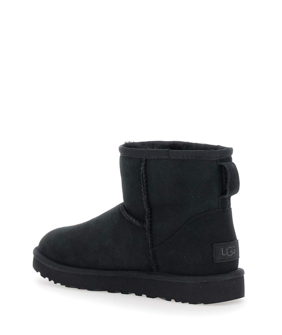 UGG AUSTRALIA Черные замшевые ботинки, фото 3