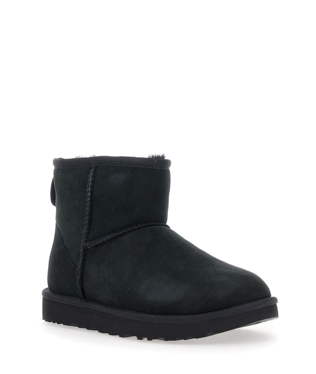UGG AUSTRALIA Черные замшевые ботинки, фото 2