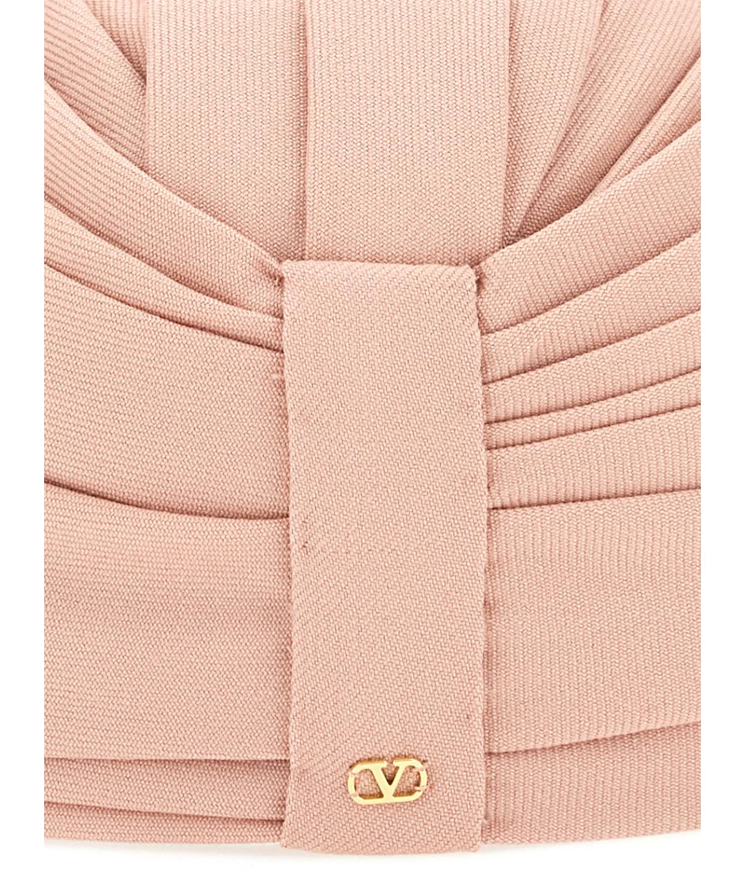 VALENTINO Розовая шерстяная шапка, фото 3