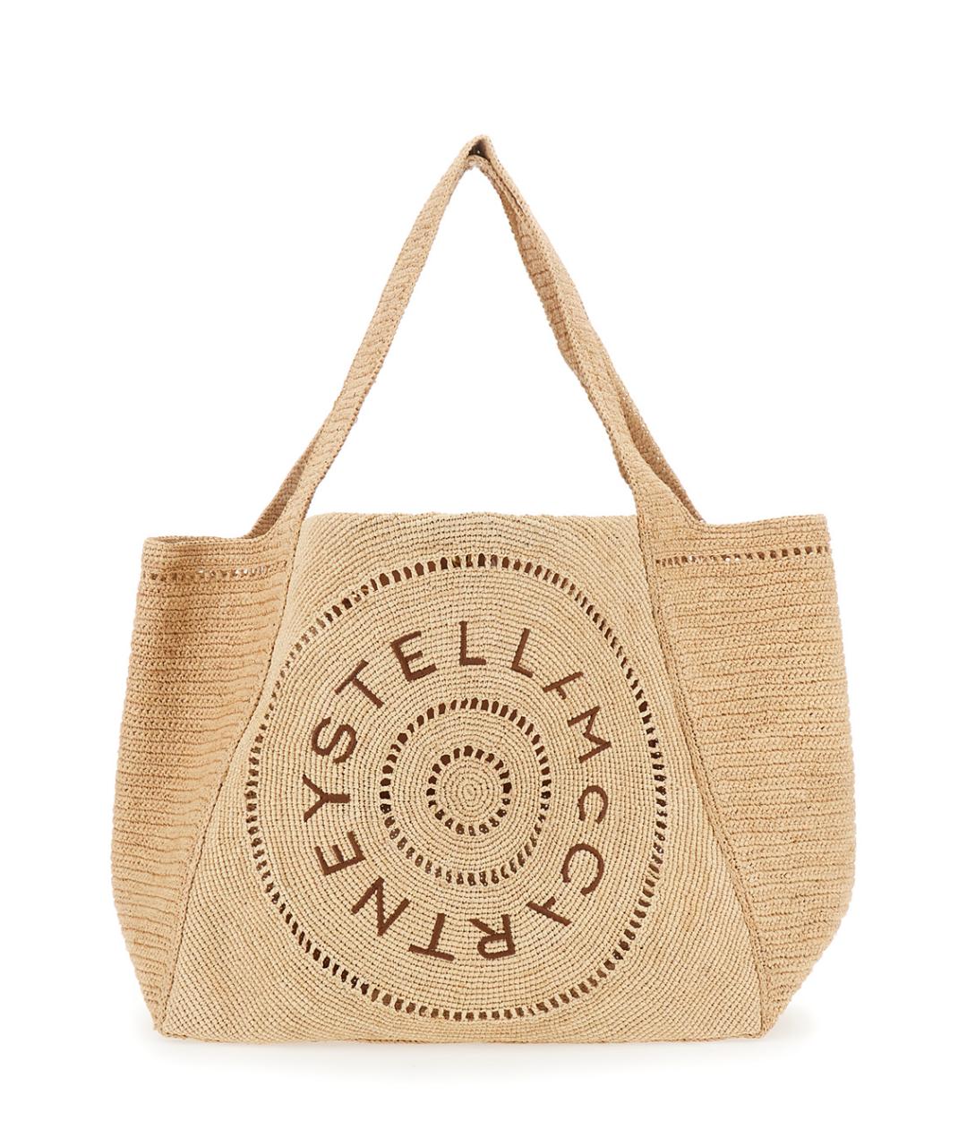 STELLA MCCARTNEY Бежевая сумка тоут, фото 1