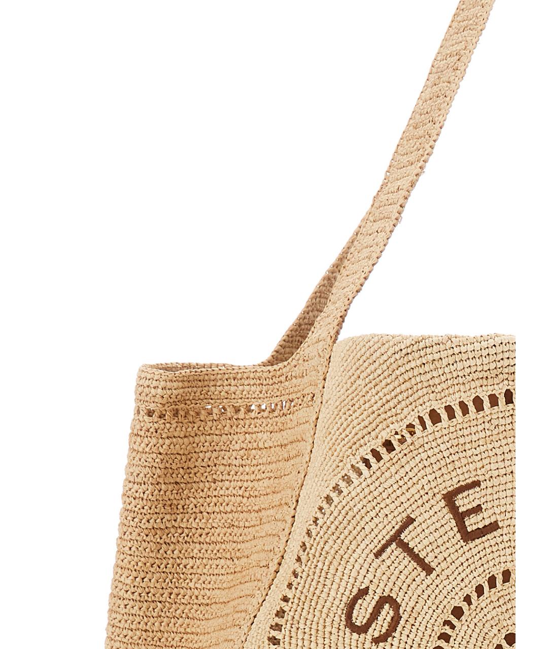 STELLA MCCARTNEY Бежевая сумка тоут, фото 3