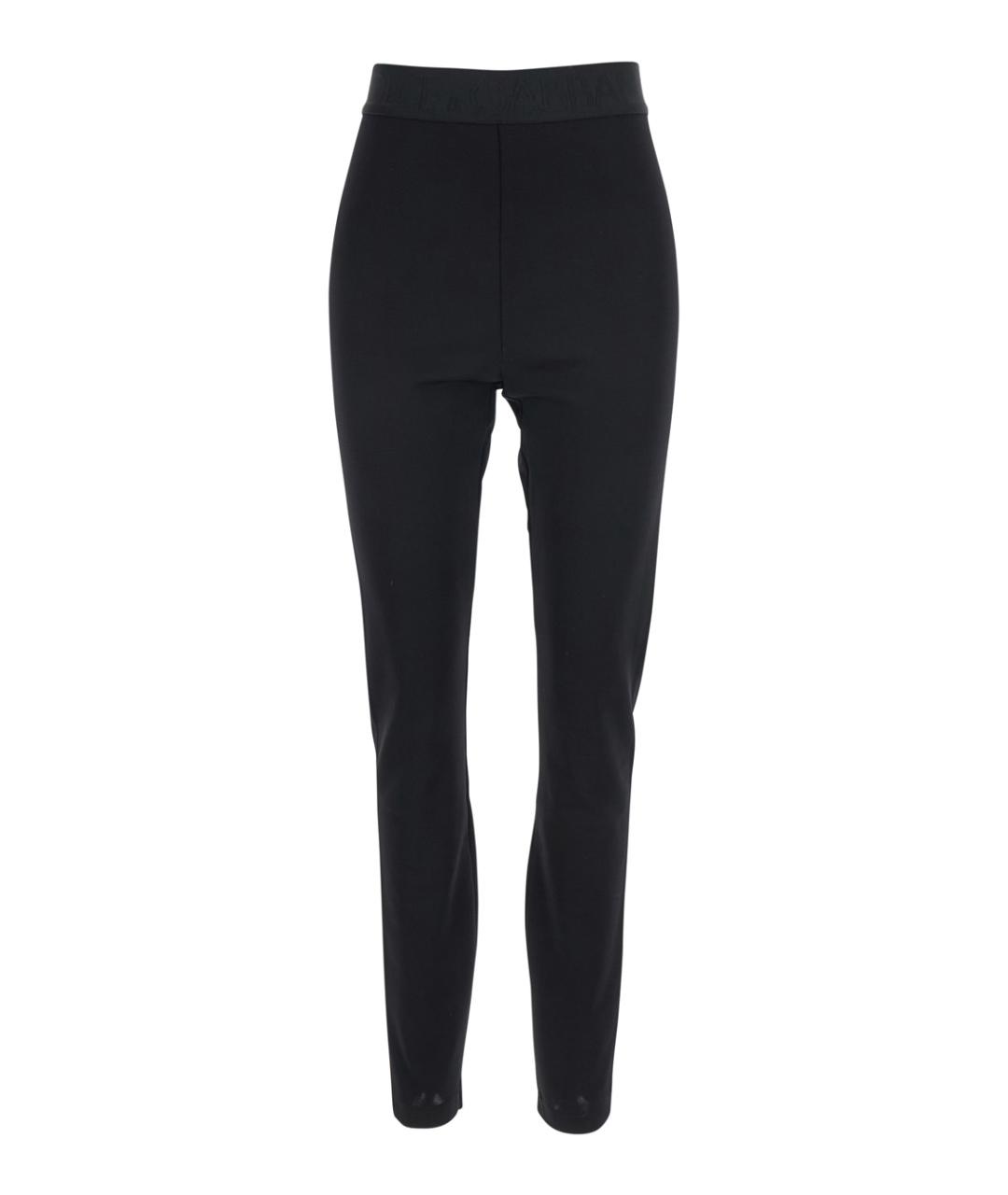 DOLCE&GABBANA Черные вискозные леггинсы и велосипедки, фото 1