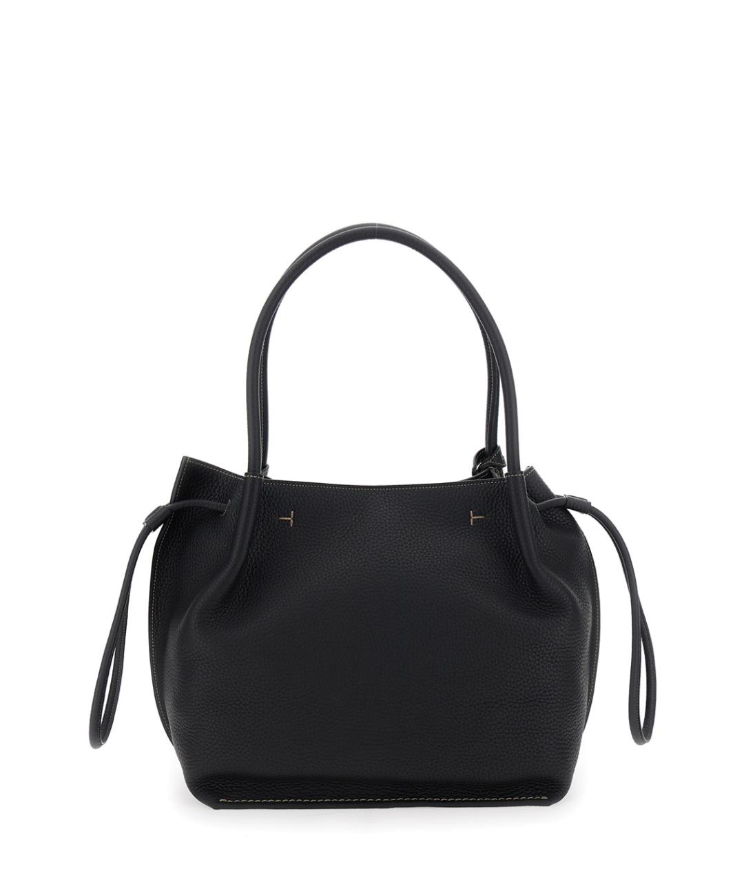 TOD'S Черная кожаная сумка через плечо, фото 2