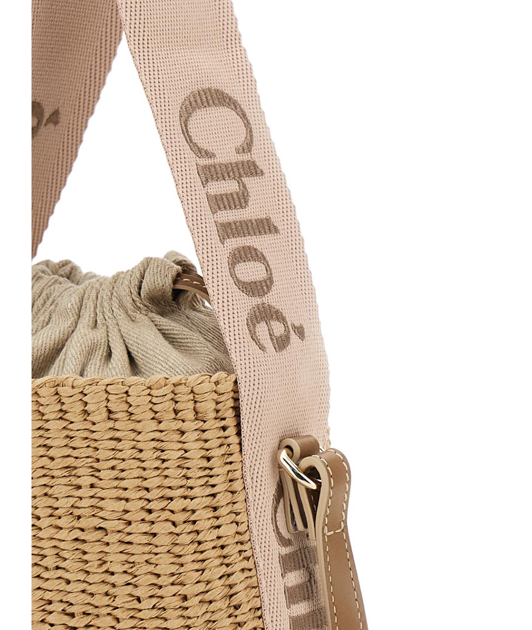 CHLOE Бежевая сумка через плечо, фото 3