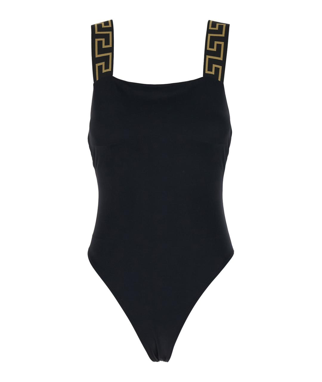 VERSACE Черный полиамидовый купальник, фото 1