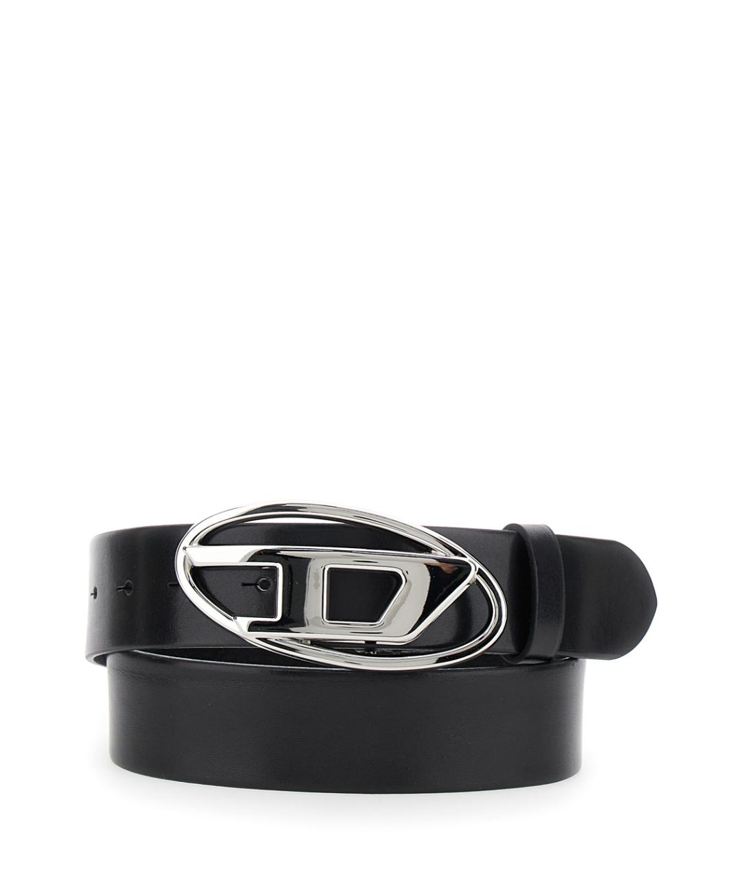 DIESEL Черный ремень, фото 1