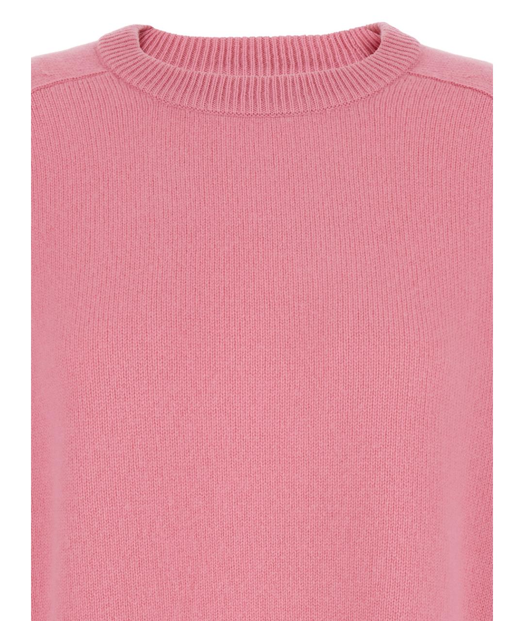 SOFT GOAT Розовый кашемировый джемпер / свитер, фото 3