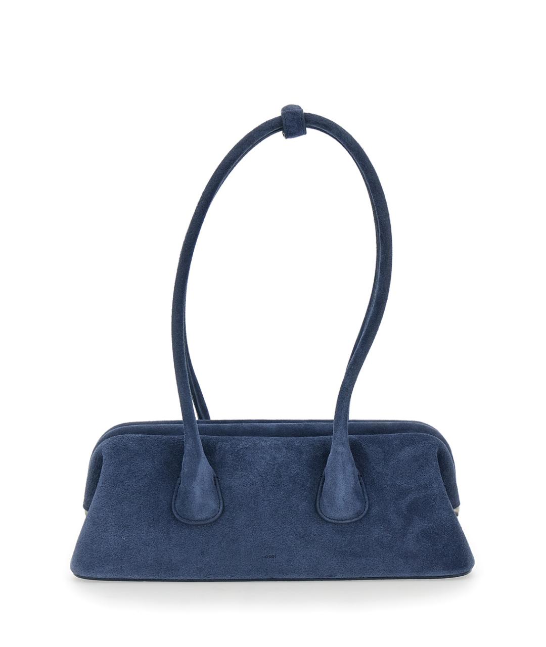 OSOI Синяя замшевая сумка через плечо, фото 1