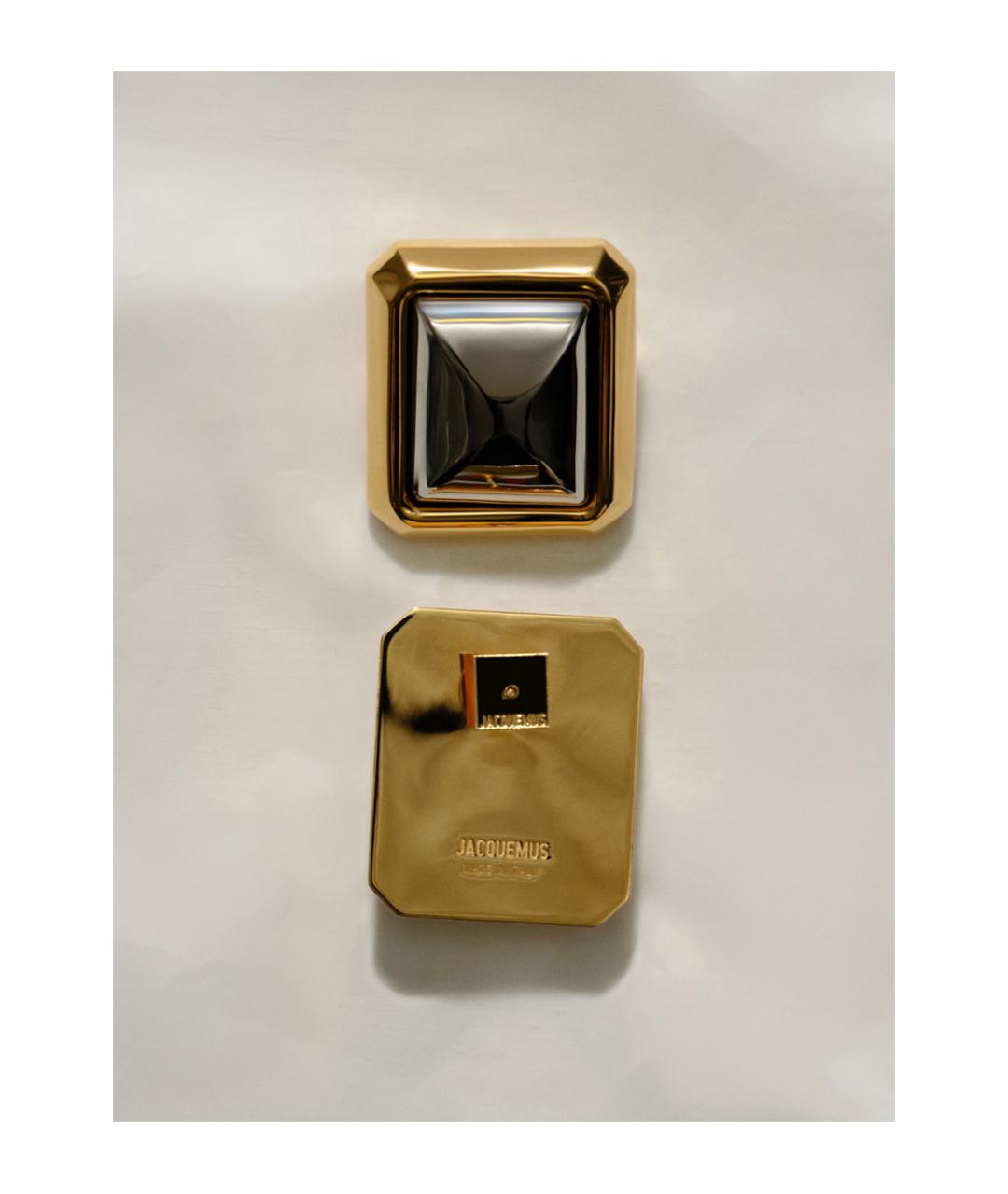 JACQUEMUS Латунные серьги, фото 2