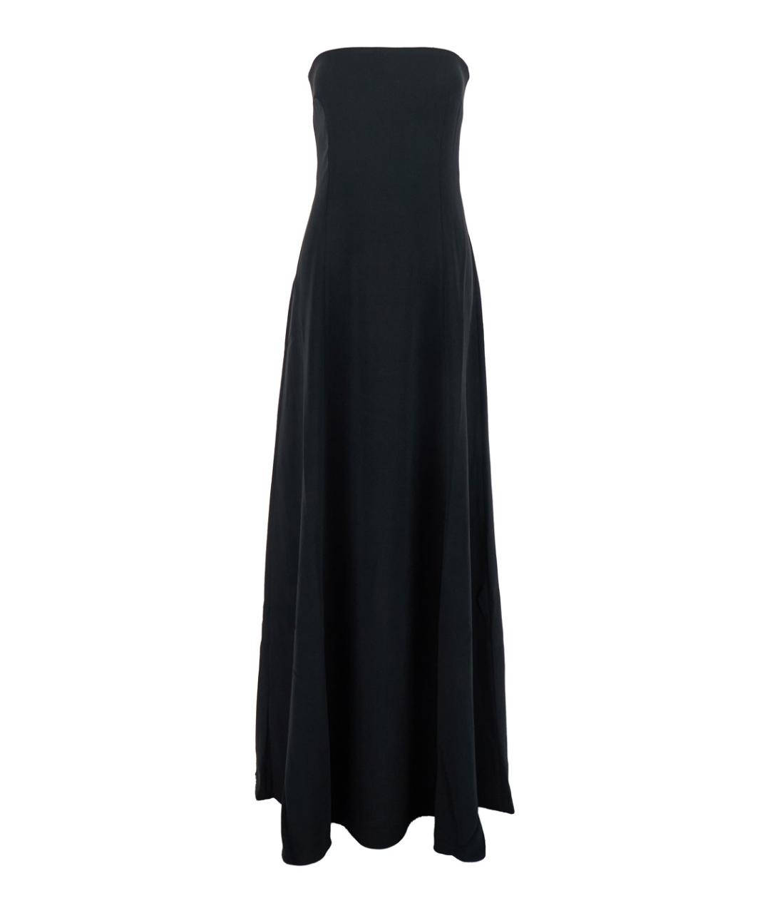 SOLACE LONDON Черное полиэстеровое платье, фото 1