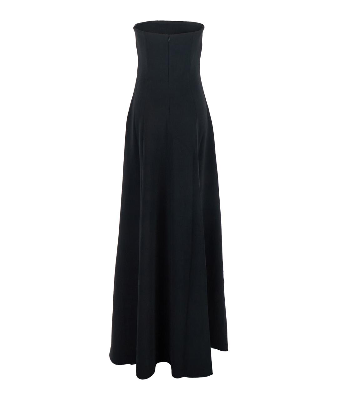 SOLACE LONDON Черное полиэстеровое платье, фото 2