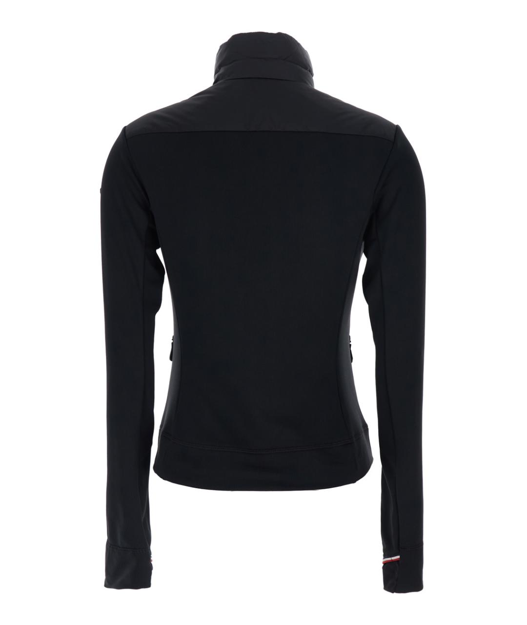 MONCLER GRENOBLE Черная полиэстеровая куртка, фото 2