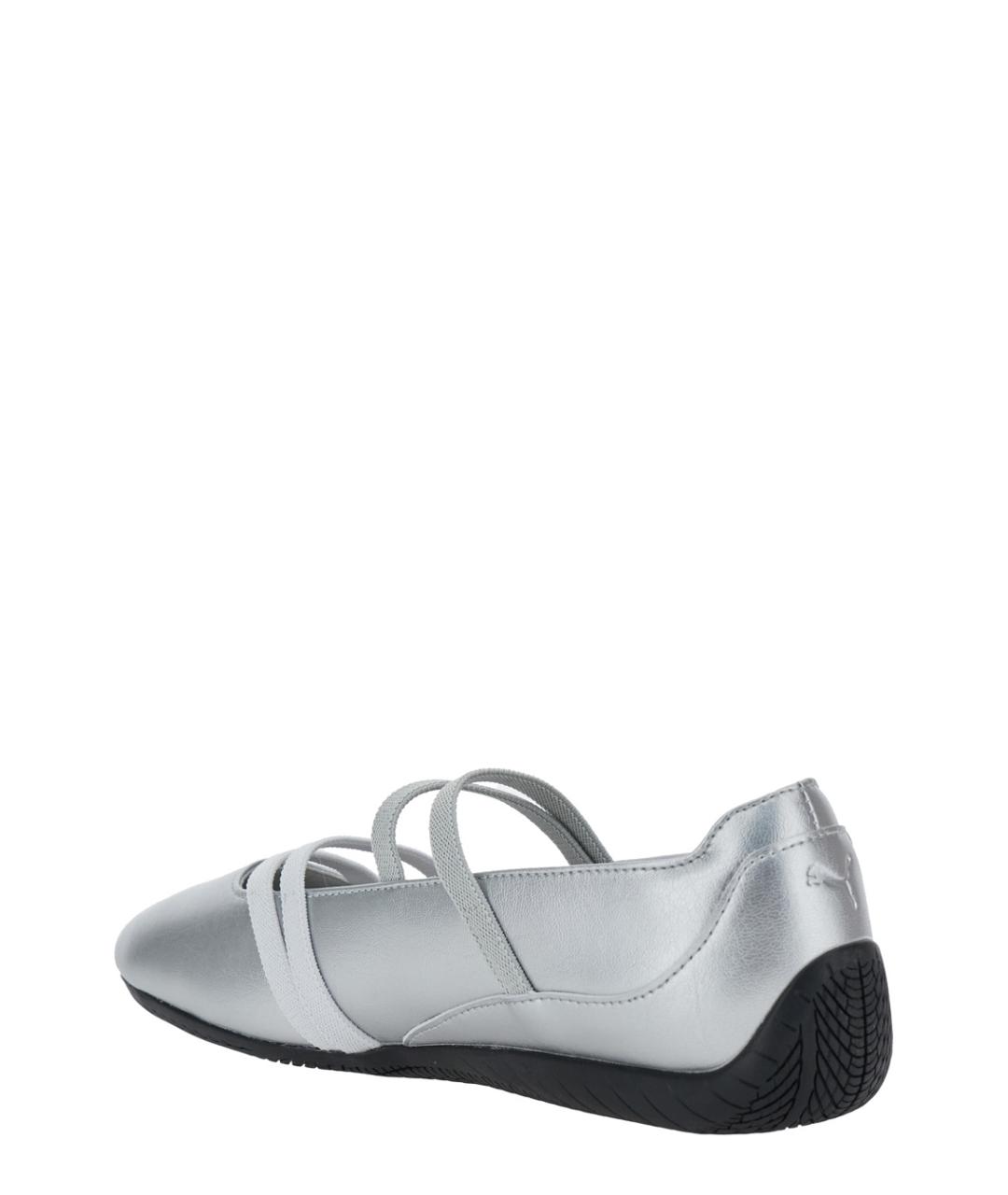 PUMA Серебряные балетки, фото 3