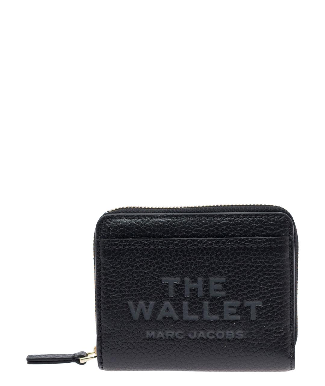 MARC JACOBS Черный кожаный кошелек, фото 1